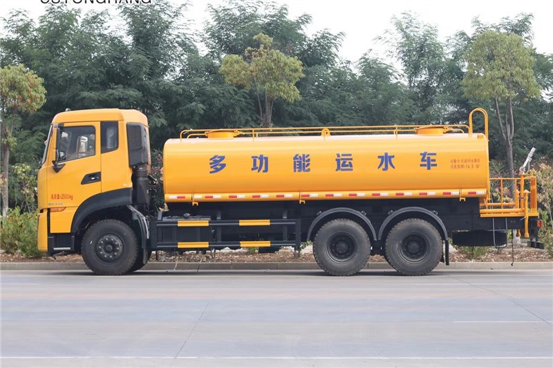 國六東風天龍后八輪20噸灑水車