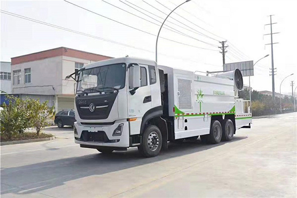 國六東風(fēng)天龍18噸方罐多功能抑塵車