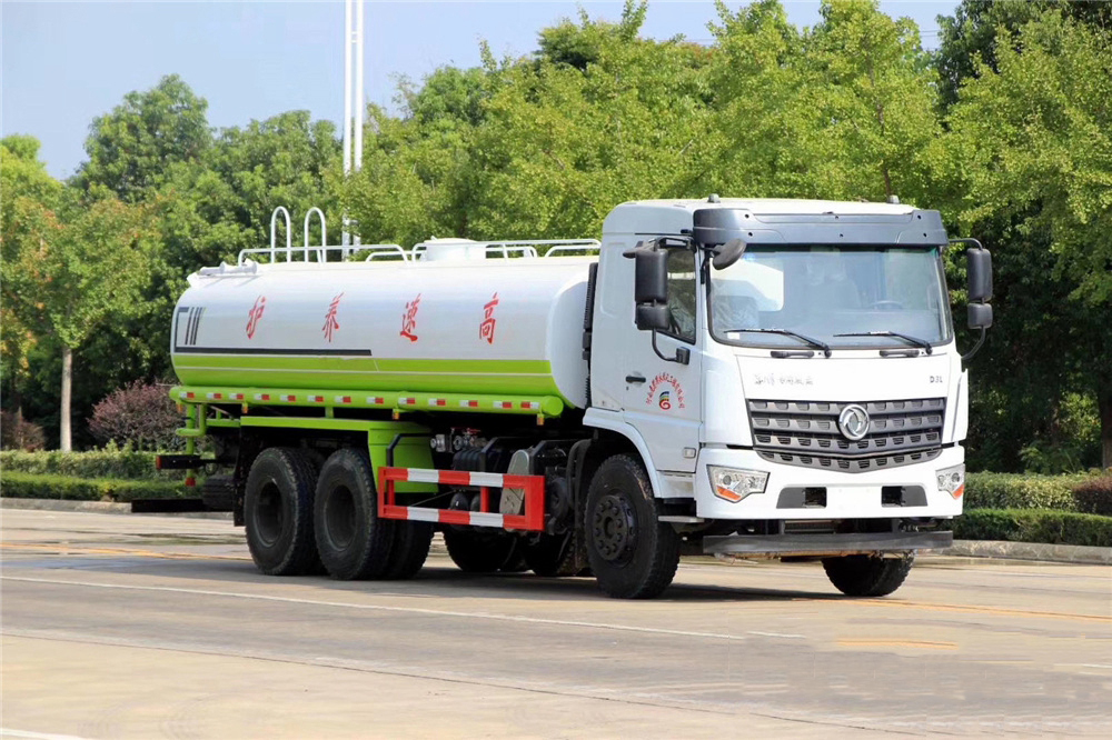 國六20立方東風專底后雙橋灑水車